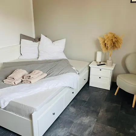 Ferienhaus Seenah - Wohnung Krabbe Grosszossen Extérieur photo